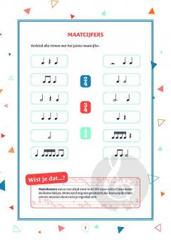 Mijn Vakantieboek Muziek na het eerste jaar muziekles von Erika Wauters 