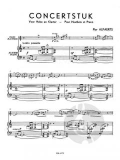 Concertstuk von Flor Alpaerts 