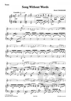 Song Without words von Hiroki Takahashi 