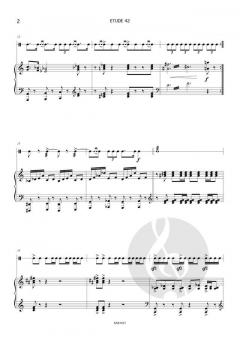 Etude 42 von Ferdinand de Poppe 