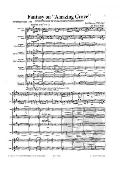 Fantasy on 'Amazing Grace' von Louis Anthony DeLise 