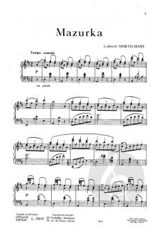 Mazurka von Lodewyk Mortelmans 