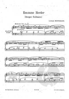Eenzame Herder von Lodewyk Mortelmans 