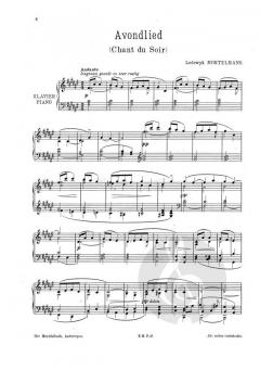 Avondlied von Lodewyk Mortelmans 