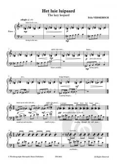The Lazy Leopard von Felix Vermeirsch 