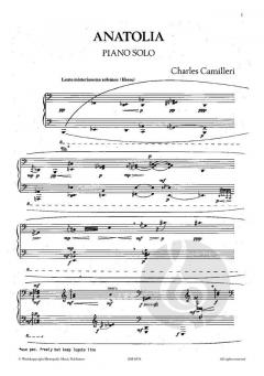 Anatolia von Charles Camilleri 