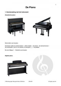 Initiatiecursus Piano Volwassenen (18+) von Christa Steenhuyse-Vandevelde 