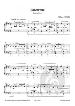 Barcarolle von William Peeters 