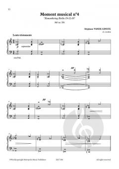 Complete 366' Book XVI 8 Moments Musicaux von Stephane Vande Ginste 