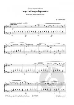 Langs het lange diepe water von Bart Verstraeten 