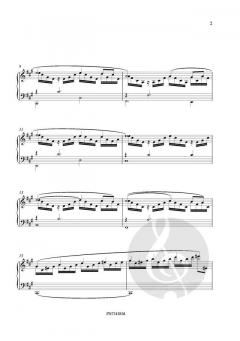 Etude in fis moll von Christa Steenhuyse-Vandevelde 