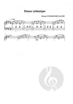 Danse Rythmique pour Piano von Monique Pstrokonsky-Gauché 