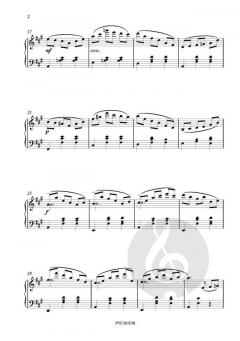 Valse au Moulin pour Piano von Monique Pstrokonsky-Gauché 