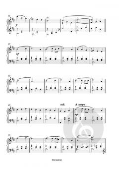 Valse en Re Majeur pour Piano von Monique Pstrokonsky-Gauché 