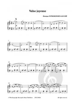 Valse Joyeuse pour Piano von Monique Pstrokonsky-Gauché 