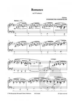 Romance en fis mineur von Christa Steenhuyse-Vandevelde 