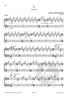 Complete 366' Book XXIX 12 Inventions on one tone von Stephane Vande Ginste 