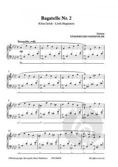 Bagatelle Nr. 2 - Klein Geluk von Christa Steenhuyse-Vandevelde 