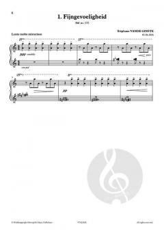 Complete 366' Book XXXVI Poetic Songs on poems by H. Toté von Stephane Vande Ginste 