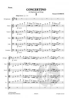 Concertino von François Glorieux 
