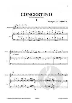 Concertino von François Glorieux 
