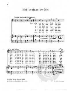 20 Oud-vlaamse volksliederen von Lodewyk Mortelmans 