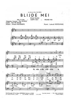 Blijde Mei von Lodewyk Mortelmans 