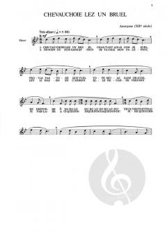 Songs and Ballads of the Middle Ages & Renaissance 