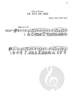 Songs and Ballads of the Middle Ages & Renaissance 