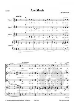 Ave Maria von Flor Peeters 