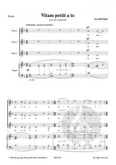 Vitam Petiit a Te  von Flor Peeters 