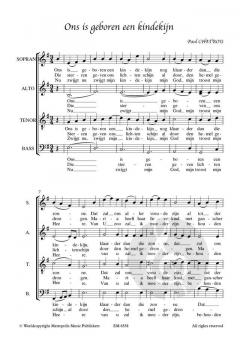 Ons is geboren een Kindekijn  von Paul Chatrou 