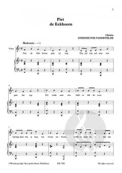 4 Kleuterliedjes von Christa Steenhuyse-Vandevelde 