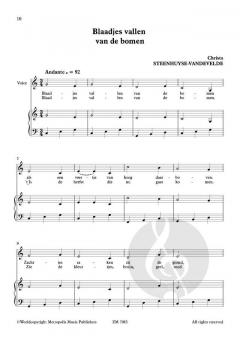 4 Kleuterliedjes von Christa Steenhuyse-Vandevelde 