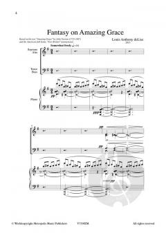 Fantasy on 'Amazing Grace' von Louis Anthony DeLise 