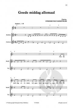 Zing Mee! 4 Signaalliedjes von Christa Steenhuyse-Vandevelde 