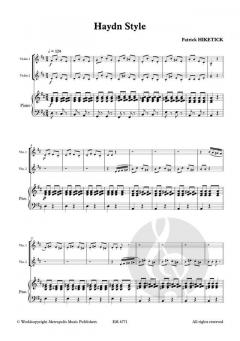 Haydn Style von Patrick Hiketick 