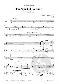 The Spirit of Solitude von Charles Camilleri 