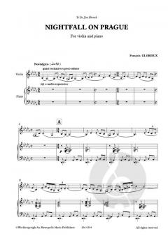 Nightfall on Prague von François Glorieux 