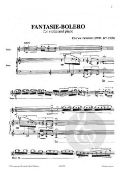 Fantasie Bolero von Charles Camilleri 