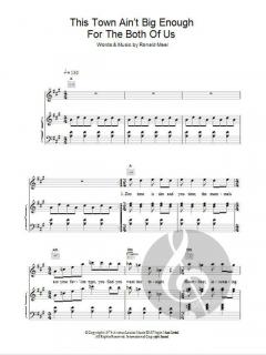 This Town Ain't Big Enough For Both Of Us von Sparks 