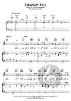 September Song von Frank Sinatra 