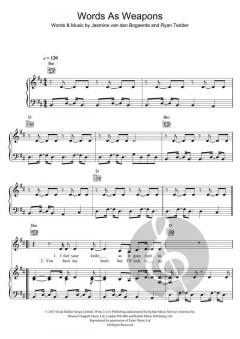 Words As Weapons von Birdy 