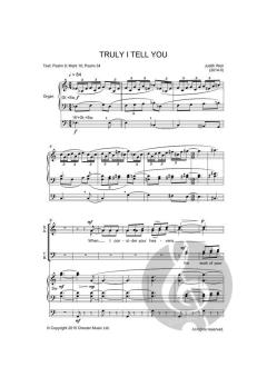 Truly I Tell You von Judith Weir 