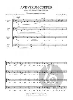 Ave Verum Corpus KV 618 von Wolfgang Amadeus Mozart 