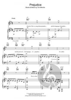 Prejudice von Tim Minchin 