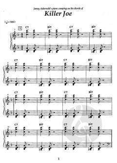 Piano Voicings Vol. 70 - Killer Joe von Jamey Aebersold 