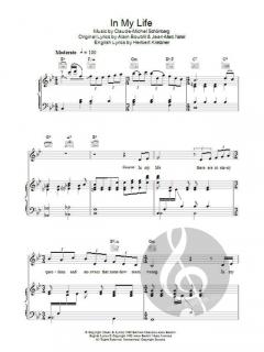 In My Life von Alain Boublil 