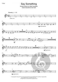 Say Something von Mike Campbell 