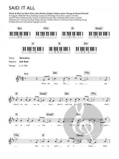 Said It All von Take That 